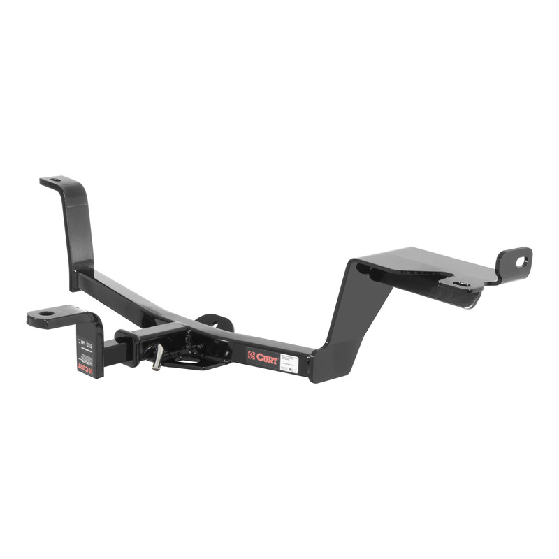 CURT 116793 Class 1 Trailer Hitch with Ball Mount, 1-1/4-In Receiver, Fits Select Kia Spectra